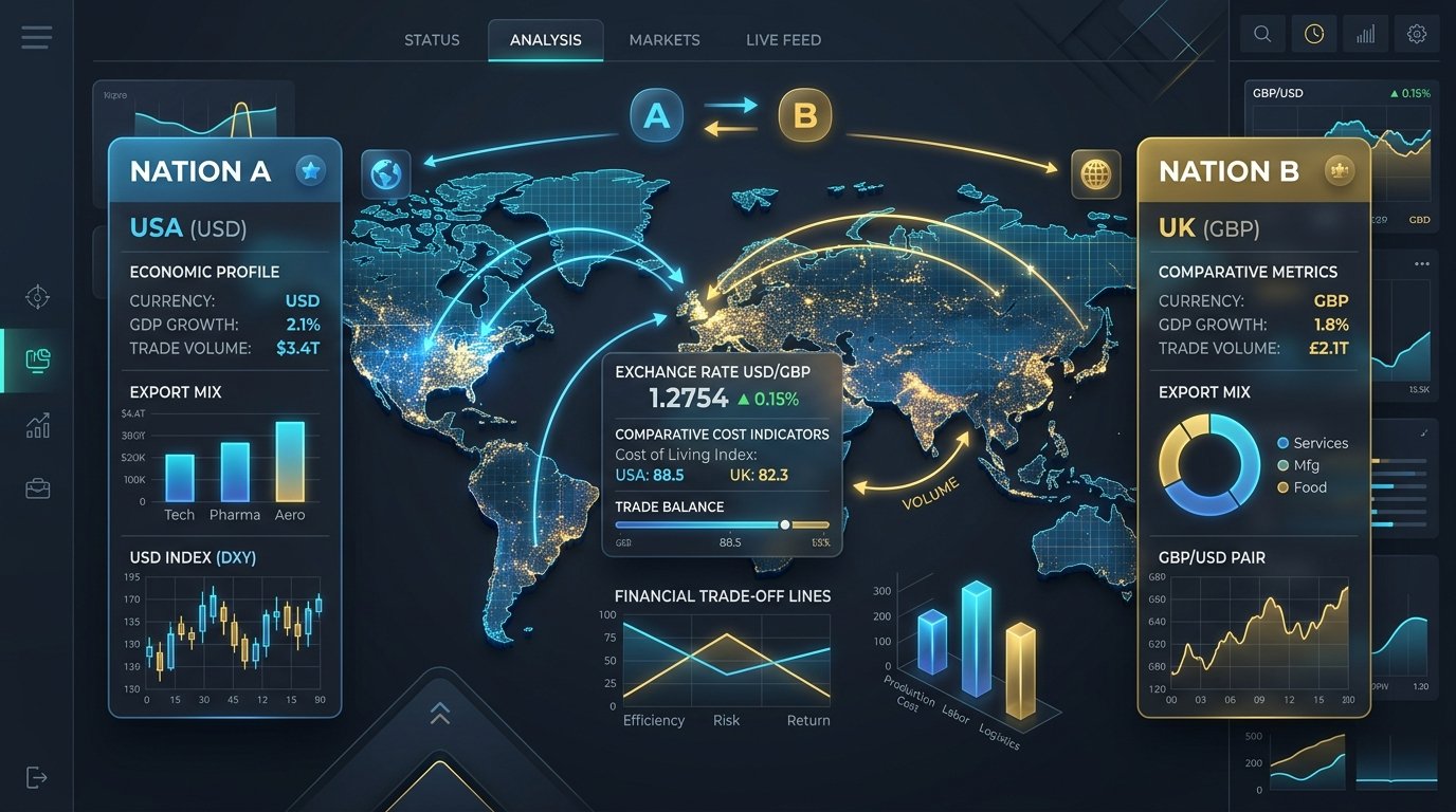 Country Comparison Calculator: Compare Living Costs, Salaries, and Quality of Life Worldwide